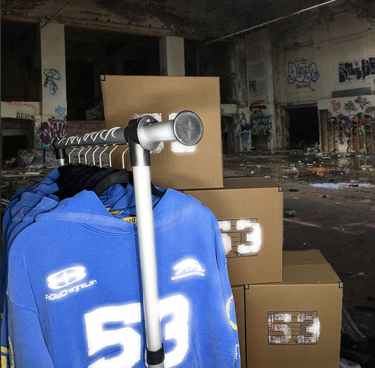 Blue PCL Racer Hoodie