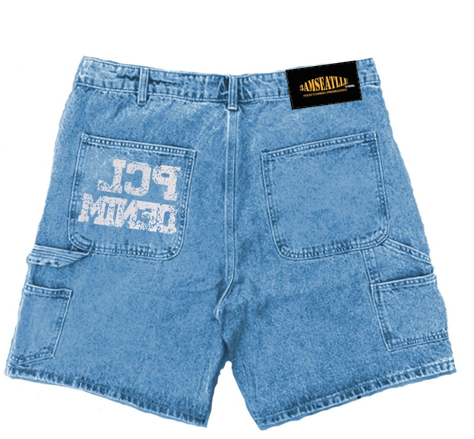 PCL Blue Denin jorts
