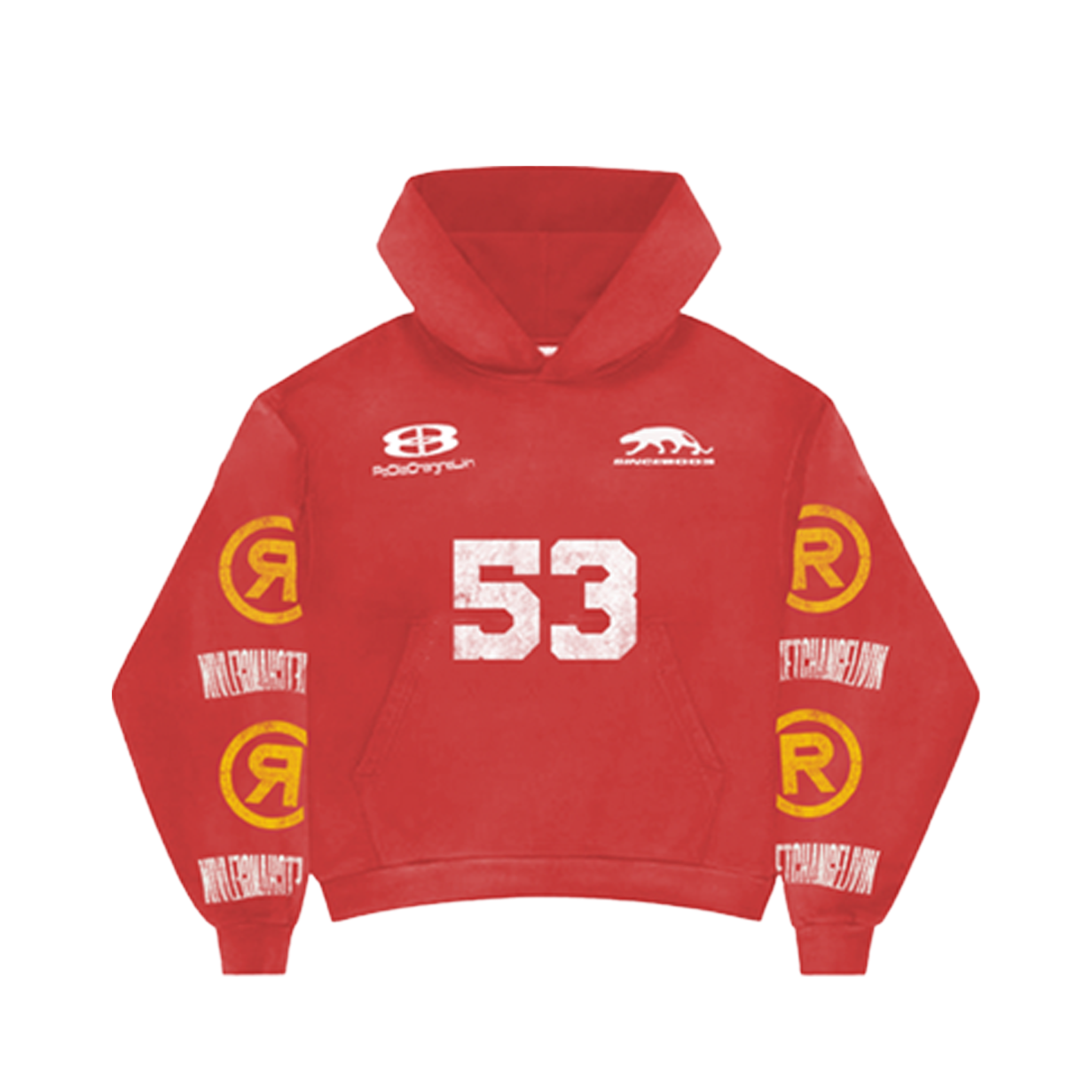 bdb4 HOODIE RED available June 7th