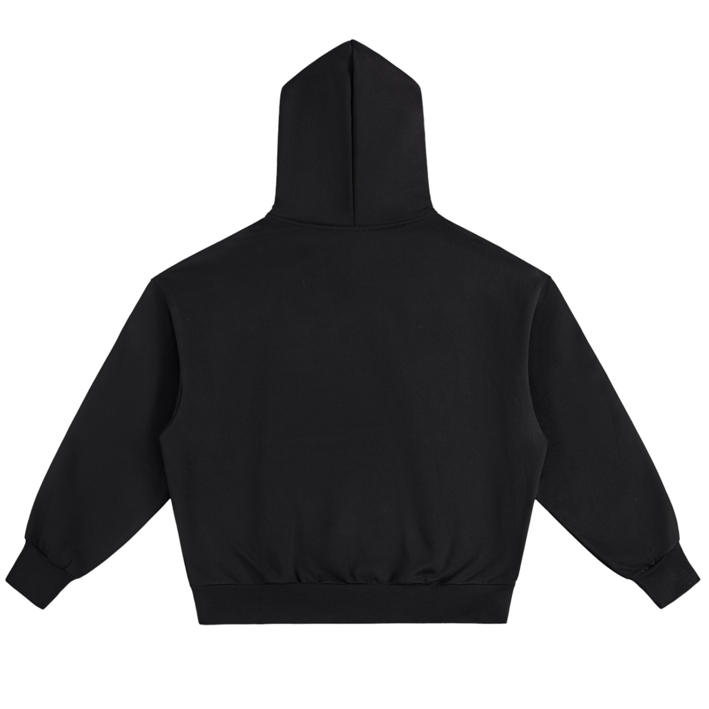 3amseattle Black Essential 500gsm Fleece Hoodie